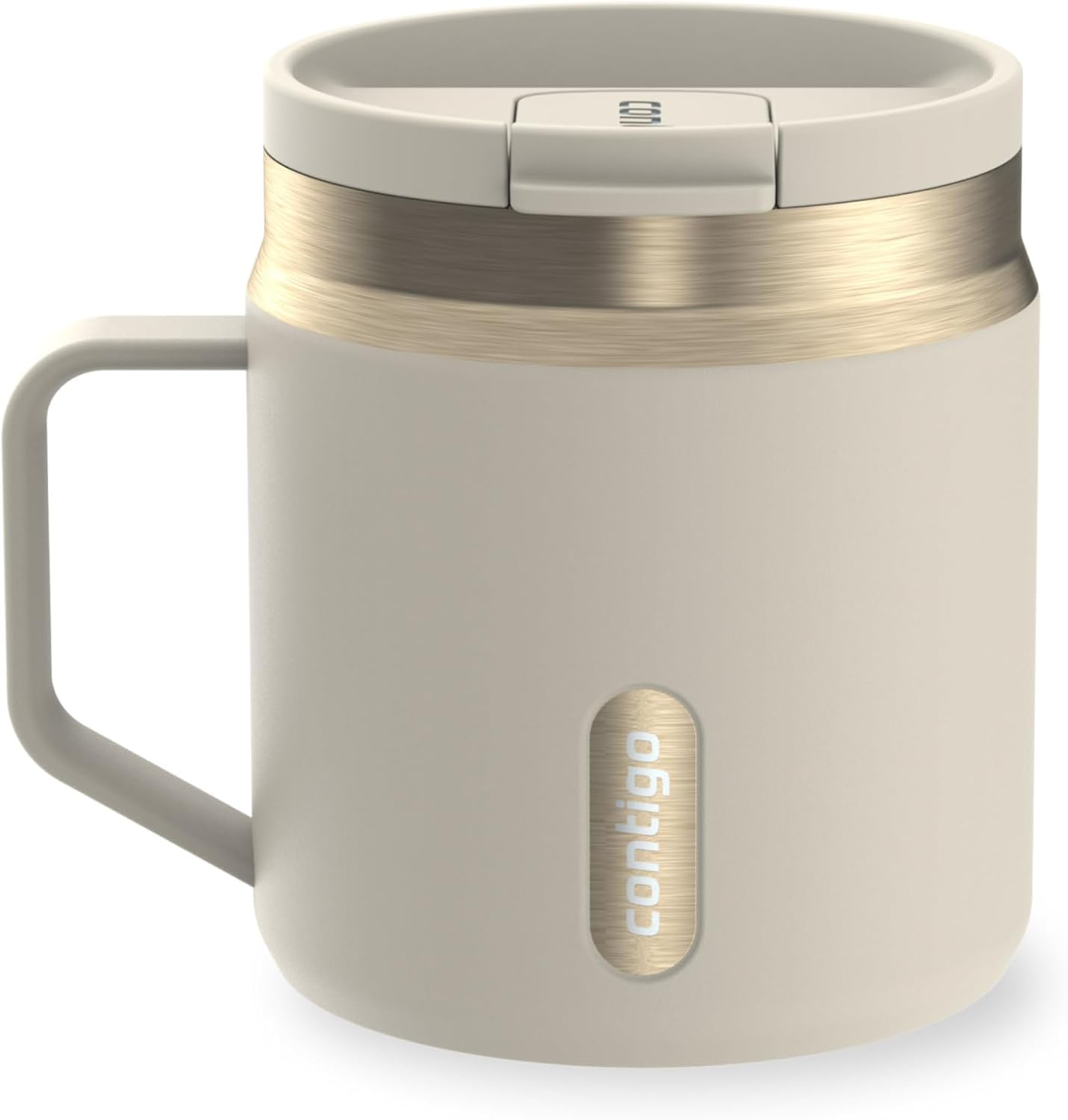 Contigo SnapSeal 30 oz Stainless Steel Vacuum-Insulated Tumbler with Handle & Reusable Straw, Leakproof AutoClose Lid, Cup Holder Friendly, BPA-Free & Lead-Free, Dishwasher Safe