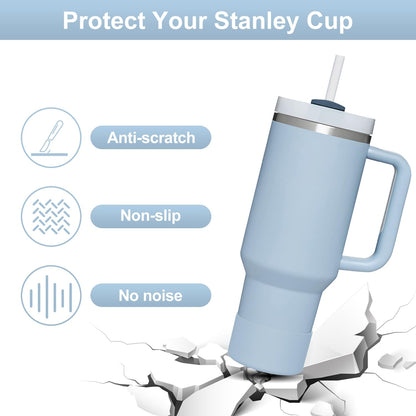 Affute Protective Silicone Boot for Stanley Quencher H2.0 40 30 20 oz & IceFlow Flip 30 20 oz, BPA Free Anti-Noise Anti-Scratch, Stanley Cup Protector Sleeve Cover Boot
