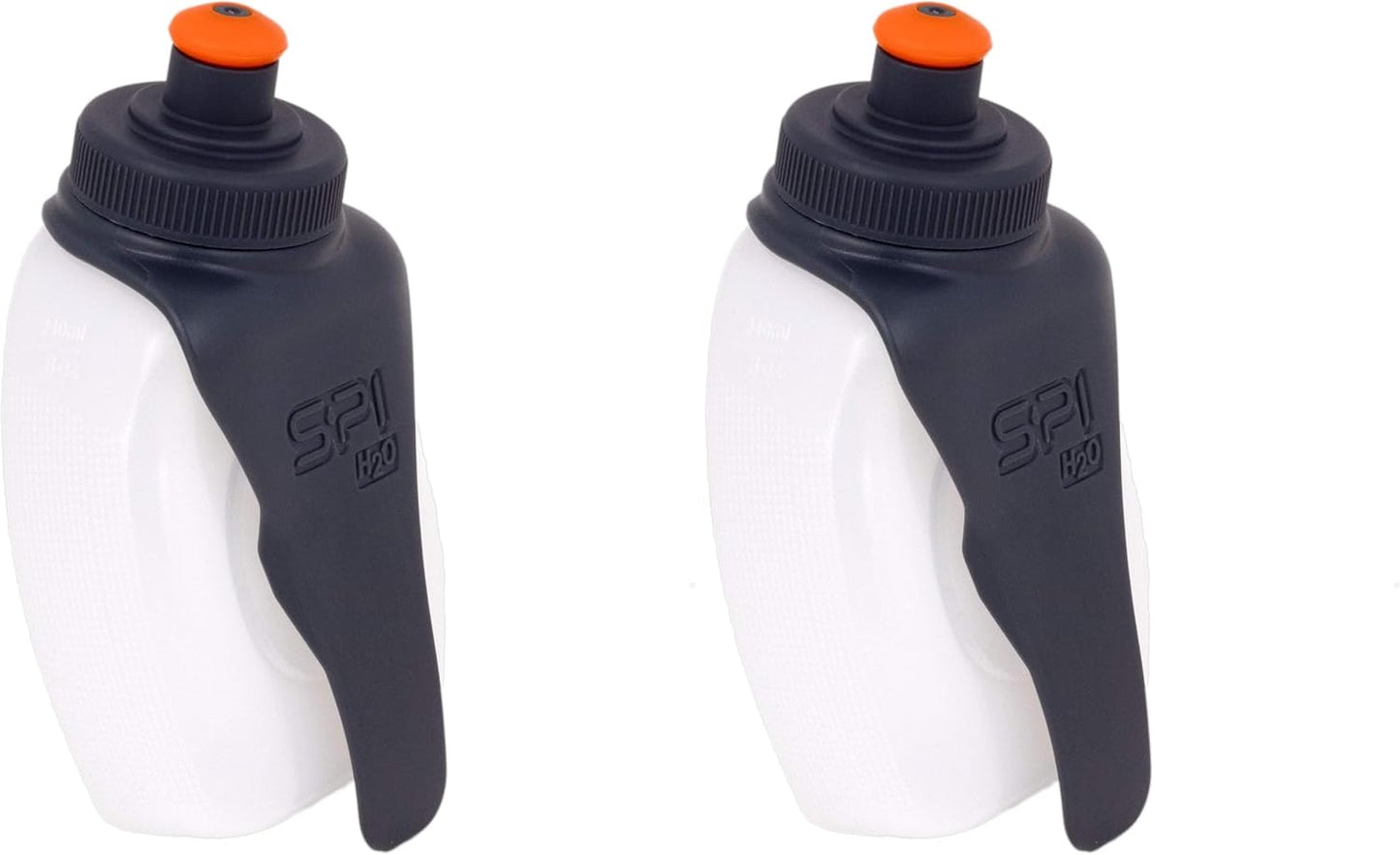SPIbelt Running Water Bottle, H2O Hydration Companion, 8oz BPA-Free Sports Water Bottle – No Bounce, Leak-Proof Design, Clips to Running Belts or Shorts, Lightweight Fitness Water Bottle