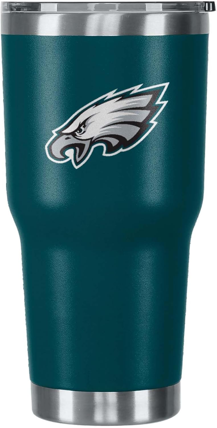 FOCO NFL Team Logo 30oz Insulated Stainless Steel Travel Mug Tumbler