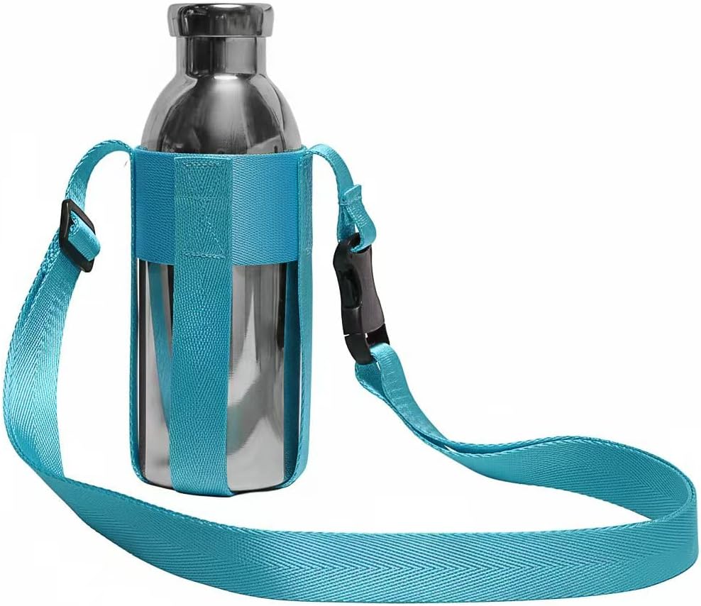 Water Bottle Shoulder Strap, Suitable for 12-32oz, Adjustable Crossbody Bottle Strap For Outdoor(Bottle Excluded)