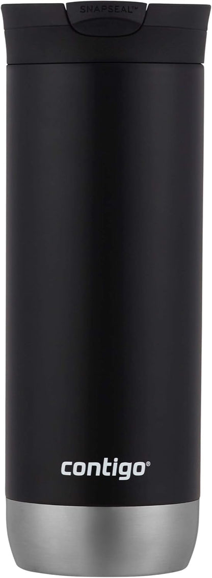 Contigo HuronTravel Mug Screw Cap Stainless Steel Drinking Cup
