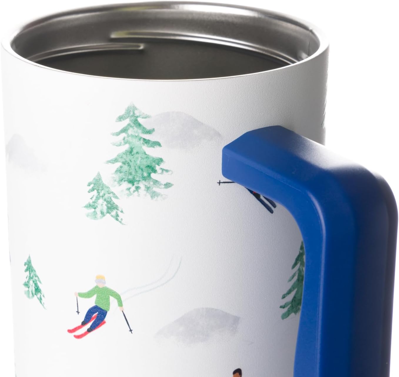 Simple Modern 40 oz Trek Tumbler with Handle and Straw Lid | Cup Holder Friendly Insulated Stainless Steel Travel Mug | Sea Glass Sage - Colors C