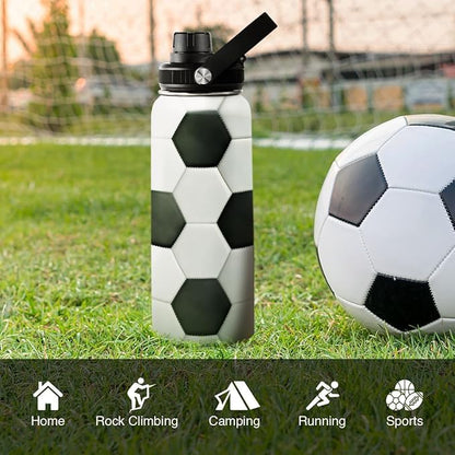SANDJEST Gym Insulated Engraved Stainless Steel Water Bottle 32oz, Vacuum Chug Lid Travel Tumbler For Men Friends Dad Gymer Trainer, Gym Mode on, Birthday Christmas Father's Day