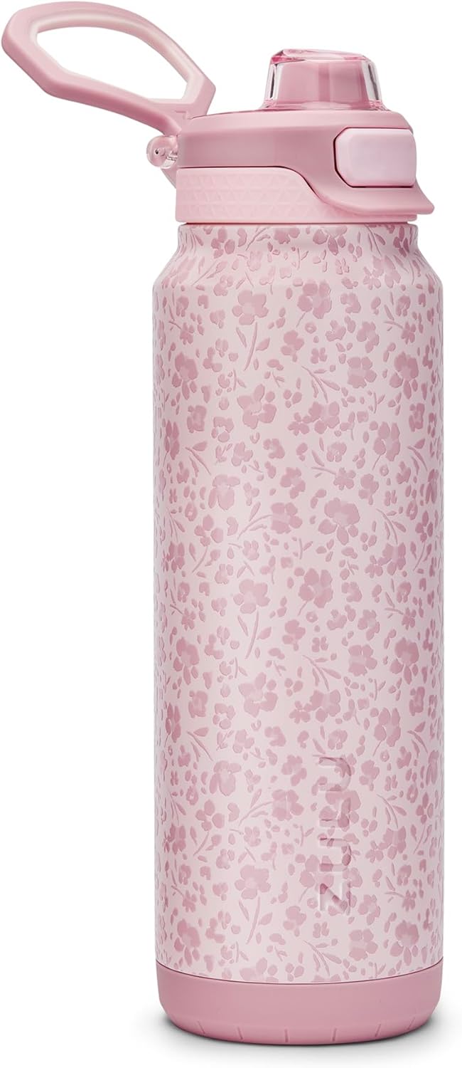 ZULU Powerfill Pro 32oz Stainless Steel Water Bottle with Quick Fill Lid, Triple Walled Vacuum Insulated Metal, Leak Proof Locking Lid, Sip and Chug, Reusable BPA Free, High Tide