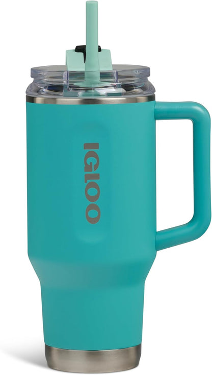 Igloo 20 oz Stainless Steel Tumbler | Sport Sipper Bottle | Thrift Pink