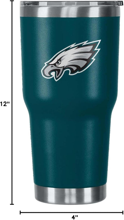 FOCO NFL Team Logo 30oz Insulated Stainless Steel Travel Mug Tumbler