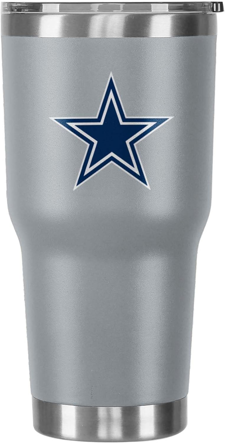 FOCO NFL Team Logo 30oz Insulated Stainless Steel Travel Mug Tumbler
