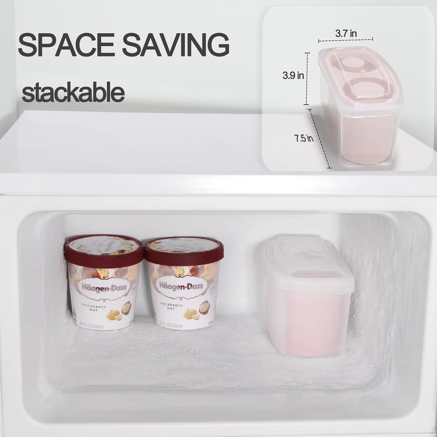 Ice Mold for Stanley Cup, Silicone Ice Cube Tray for Stanley Cup 30oz-40oz, Tumbler Ice Mold with Lid and Bin, Easy Release Cylinder Ice Cube Mold, 1 Pack, Eucalyptus