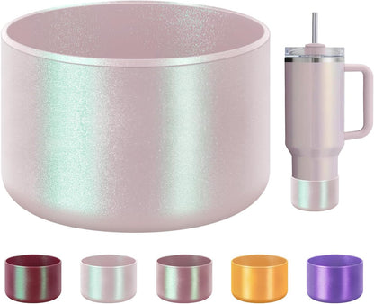 Chameleon Silicone Water Bottle Boot, Compatible with Stanley & Hydro Flask Tumbler 2.8-2.95in Bottom Anti-Slip Protector Rubber Sleeve