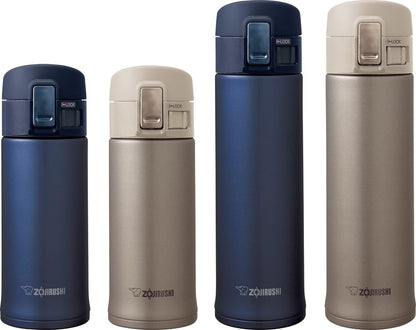Zojirushi Stainless Steel Mug, 16oz, Smoky Blue