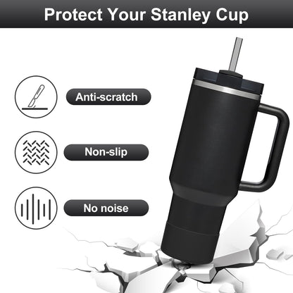 Affute Protective Silicone Boot for Stanley Quencher H2.0 40 30 20 oz & IceFlow Flip 30 20 oz, BPA Free Anti-Noise Anti-Scratch, Stanley Cup Protector Sleeve Cover Boot