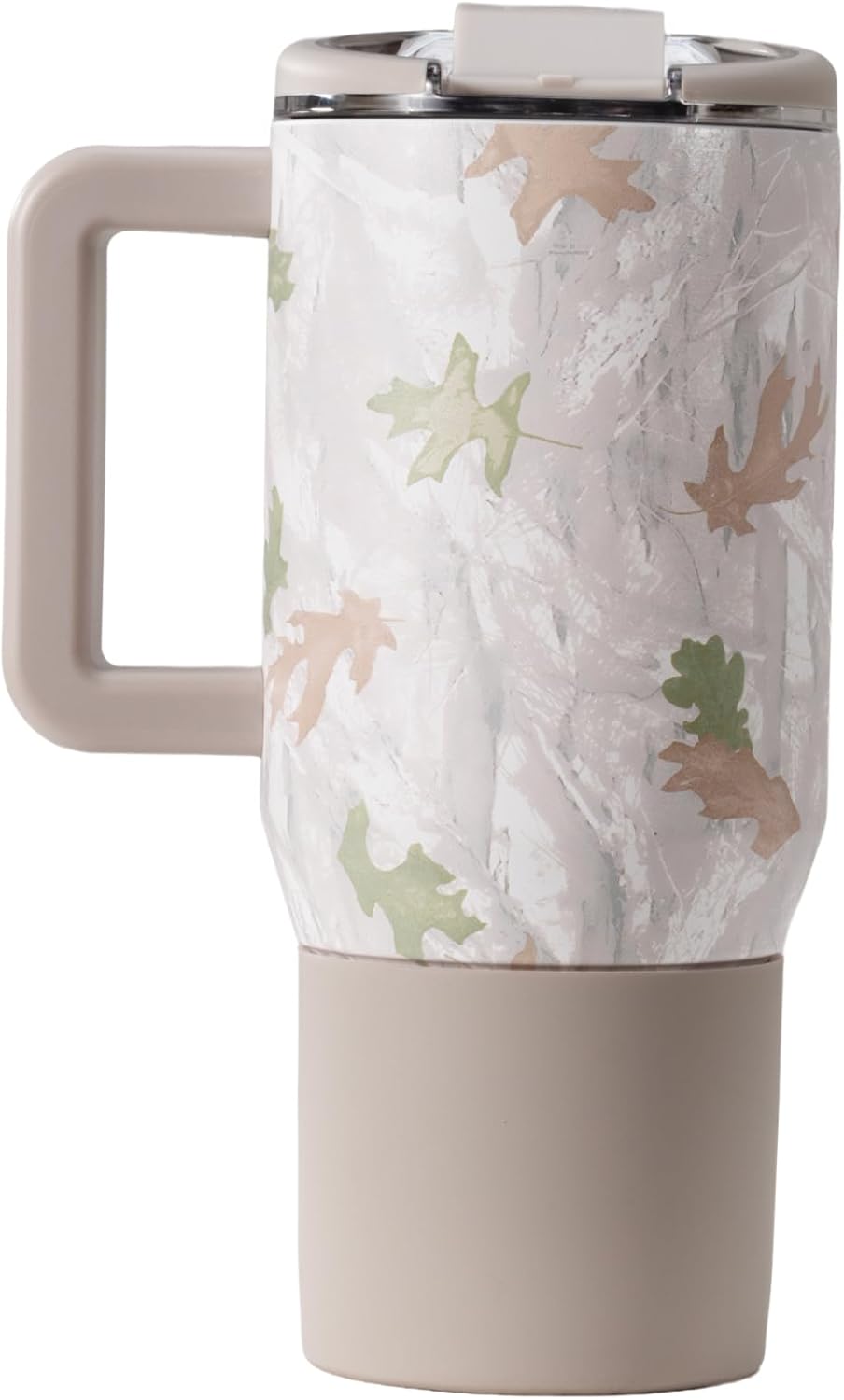 HydroJug Coffee Traveler 20 oz - Leak-Resistant, Ceramic-Lined Insulated Travel Coffee Mug for Hot or Cold Drinks with Flip Lid & Handle, Dishwasher Safe Coffee Tumbler, Cascade