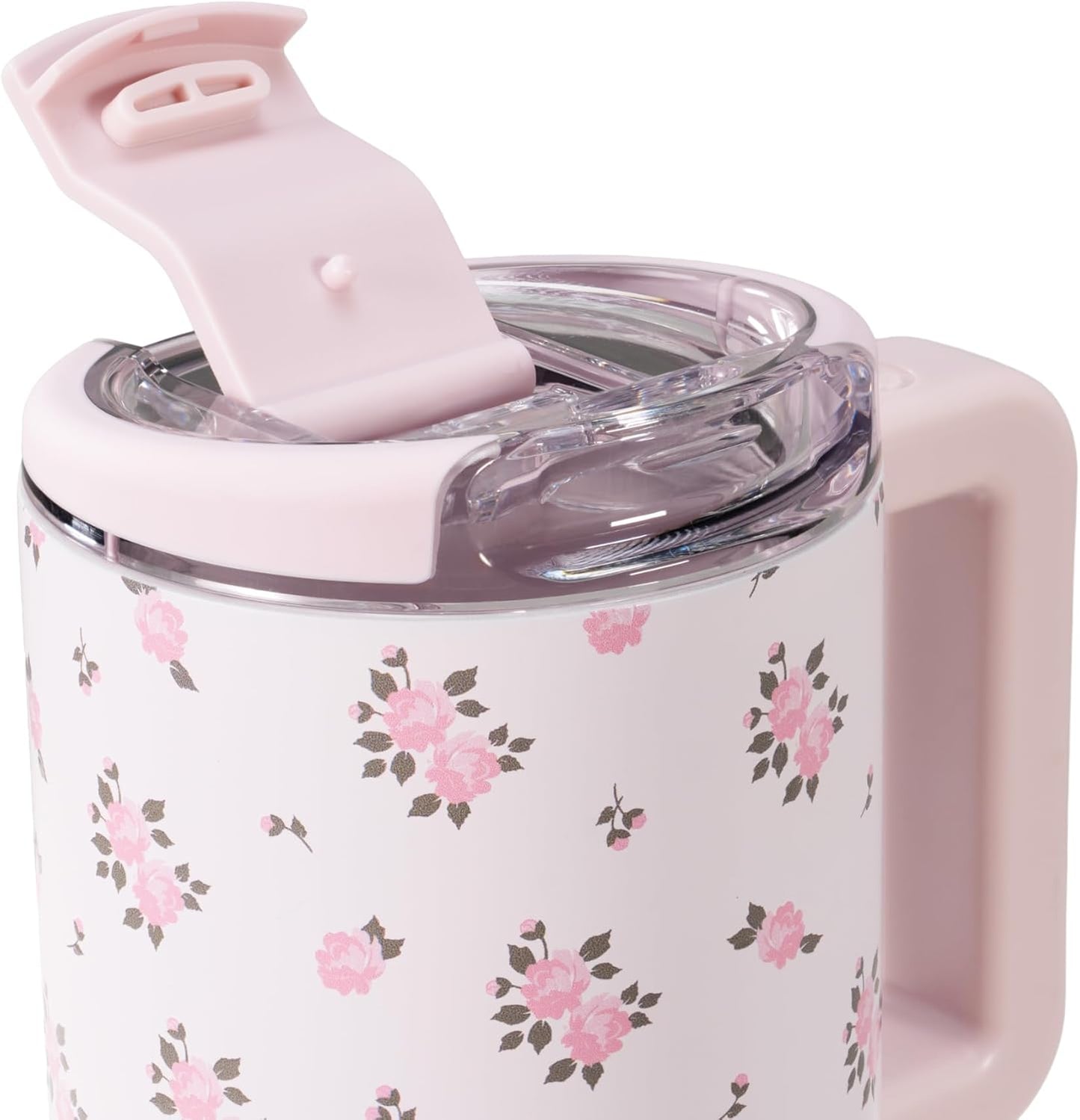 HydroJug Coffee Traveler 20 oz - Leak-Resistant, Ceramic-Lined Insulated Travel Coffee Mug for Hot or Cold Drinks with Flip Lid & Handle, Dishwasher Safe Coffee Tumbler, Cascade