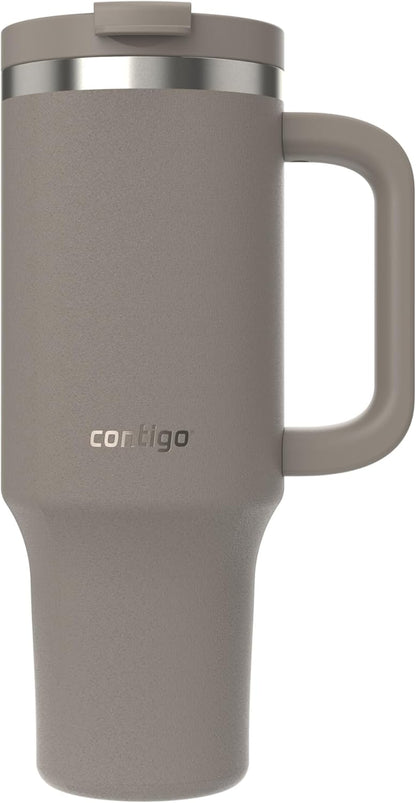 Contigo Streeterville 40oz Tumbler, Stainless Steel Vacuum Insulated, Leak-Proof, Cold for 29 Hours, Reef
