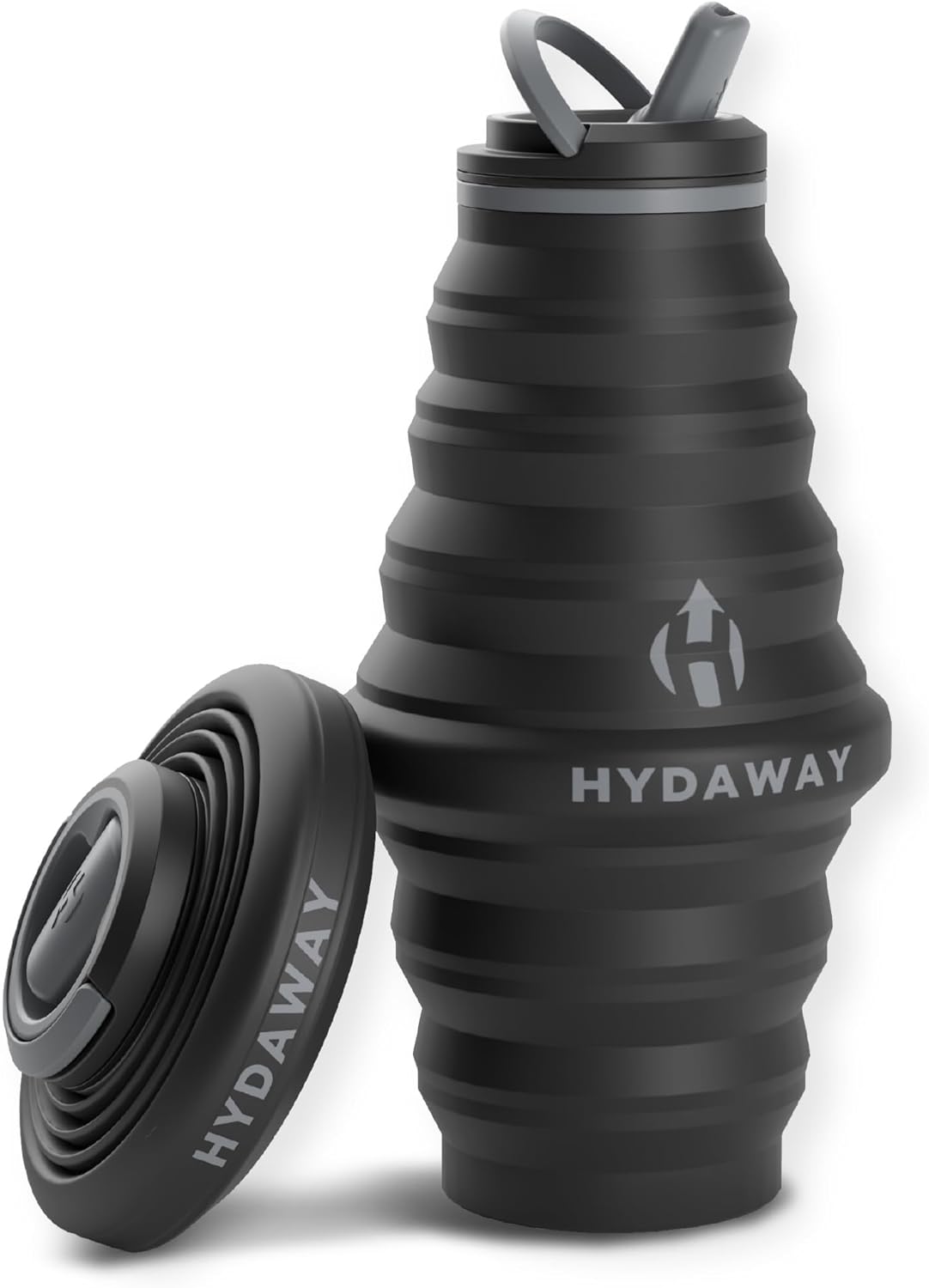 HYDAWAY 25oz Collapsible Travel Water Bottle - BPA-Free, Leakproof, Lightweight, Space-Saving - Perfect for Hiking, Travel, and All-Day Hydration
