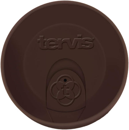 Tervis Travel Lid Made in USA Double Walled Insulated Tumbler Travel Cup Keeps Drinks Cold & Hot, Fits 16oz Tumblers, Navy