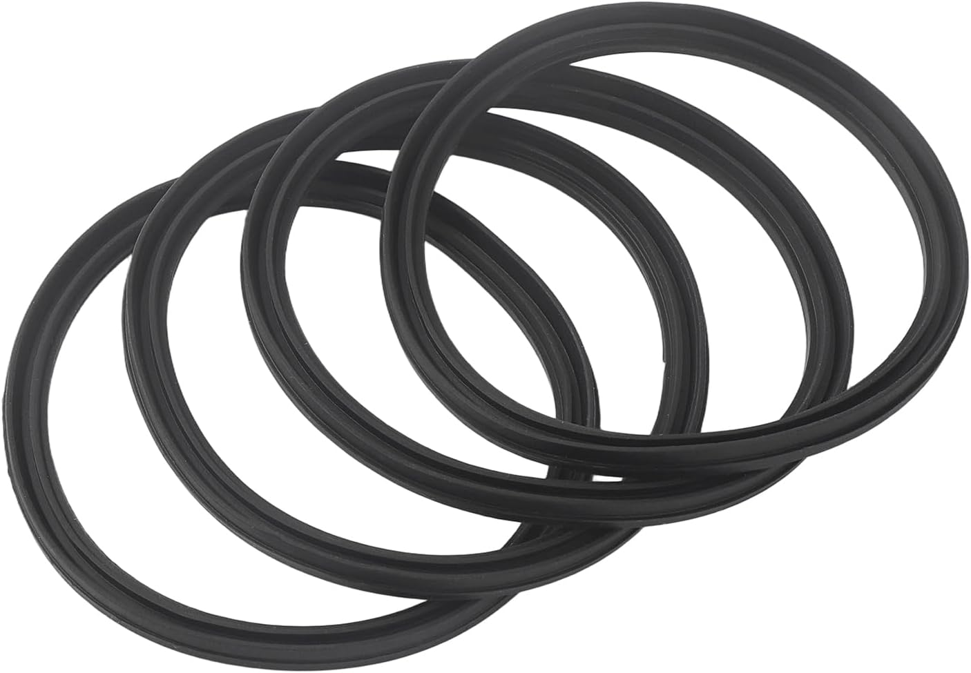 4 Pack Rubber Seal Replacement Compatible with Yeti 20/30 Oz Tumbler Lid, O Ring Gasket for Yeti 10/14 OZ Mug Lid Replacement Silicone Seal Parts