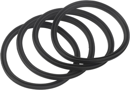 4 Pack Rubber Seal Replacement Compatible with Yeti 20/30 Oz Tumbler Lid, O Ring Gasket for Yeti 10/14 OZ Mug Lid Replacement Silicone Seal Parts