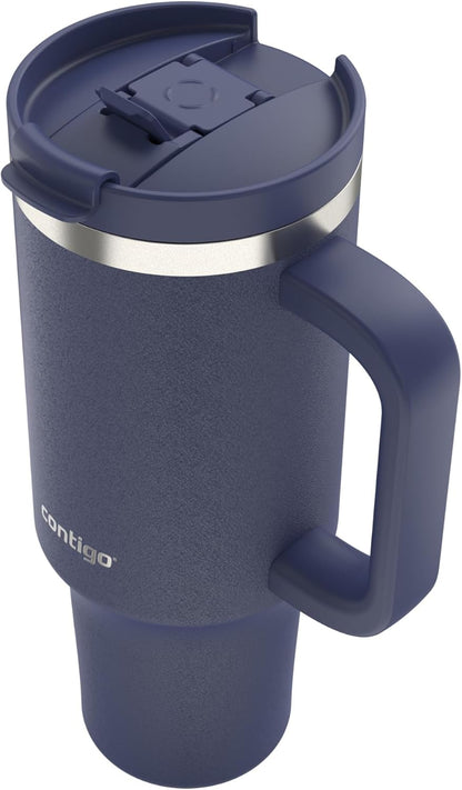 Contigo Streeterville 40oz Tumbler, Stainless Steel Vacuum Insulated, Leak-Proof, Cold for 29 Hours, Reef