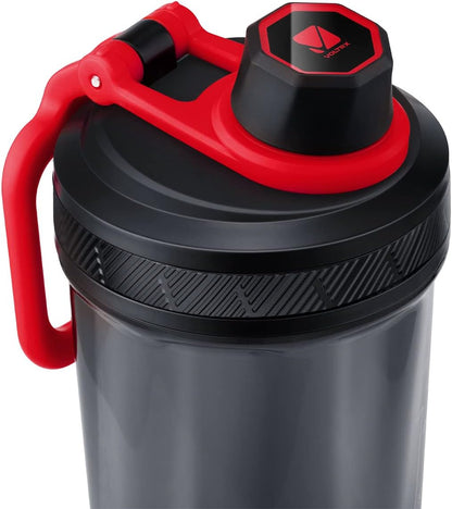 VOLTRX Electric Protein Shaker Bottle - USB Rechargeable Mixer Cup for Shakes and Meal Replacements, BPA-Free Tritan, 20oz