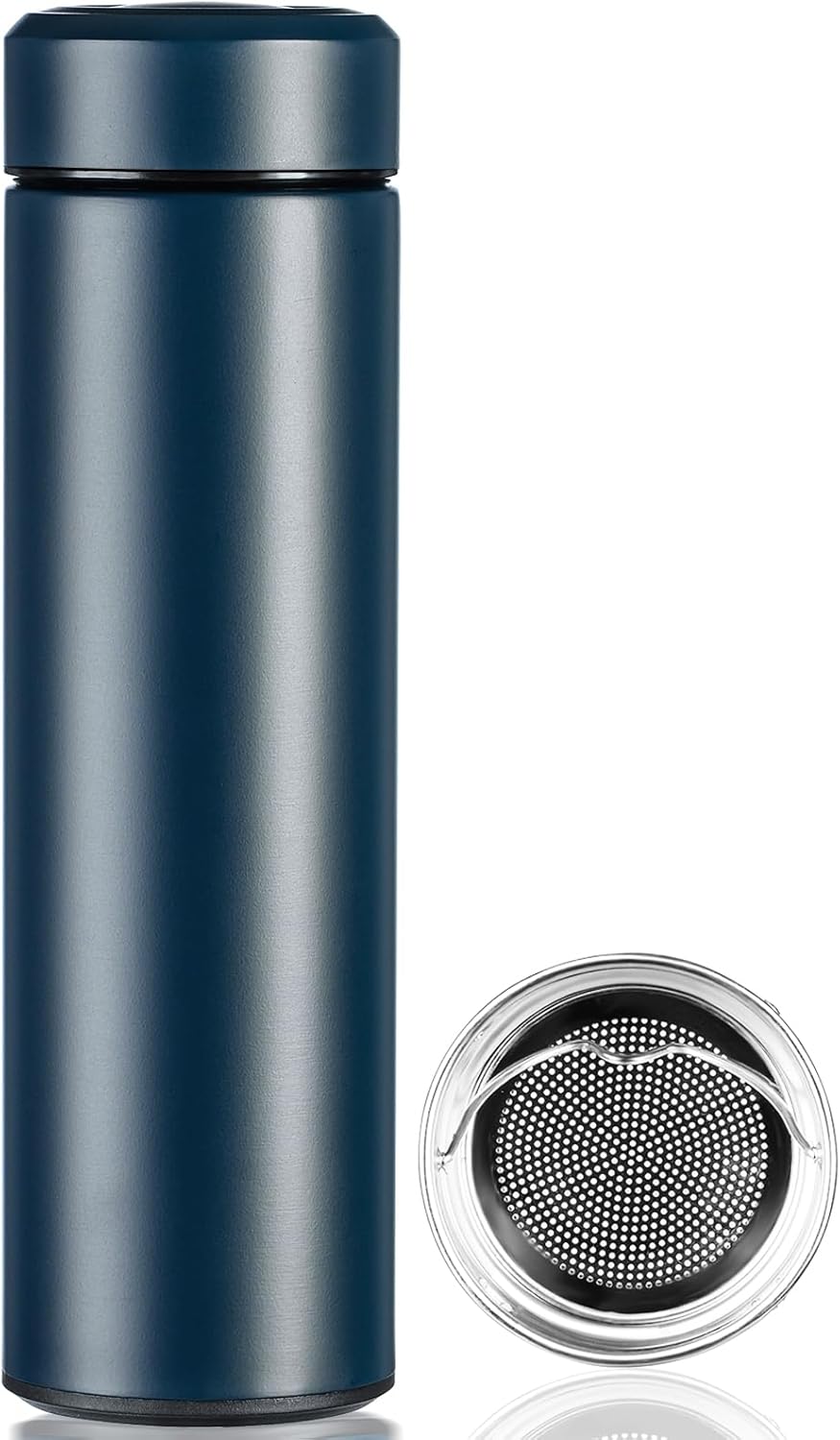 PARACITY Insulated Water Bottle,15 oz Stainless Steel Thermo, Double Wall Vacuum Water Bottle, Metal Water Bottle Keeps Hot for 12 Hrs, Cold for 24 Hrs, for Coffee, Drinks