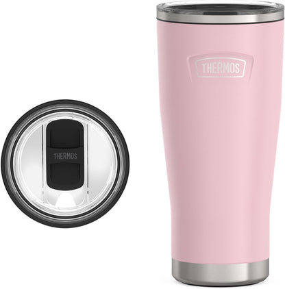 THERMOS ICON SERIES, Stainless Steel Tumbler with Slide Lock, 18 Ounce, Mystic Navy
