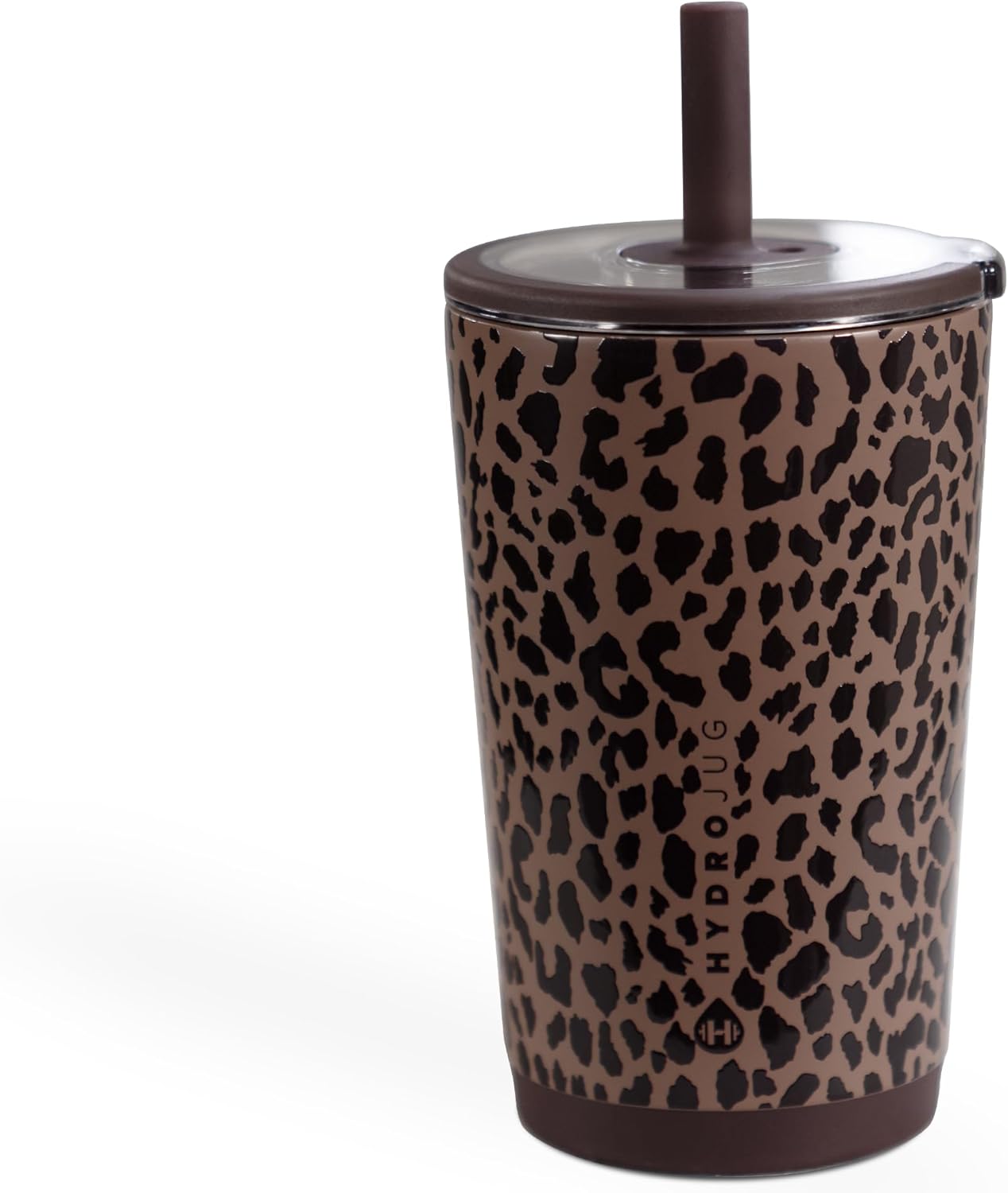 HydroJug Everyday Tumbler 20 oz – Ceramic-Lined Insulated Tumbler with Straw and Soft-Touch Lid, Cup Holder Friendly, Double-Wall Vacuum Insulation, Reusable Travel Cup – Rodeo