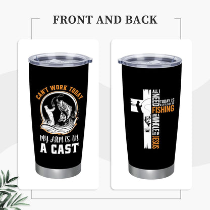 Camping Gifts for Men Women Tumbler 20oz, Camper Gifts Coffee Cups, Camp Essentials, Camp Accessories, Gift for RV Owners, Campsite Outdoors RV Travel Lovers Mug
