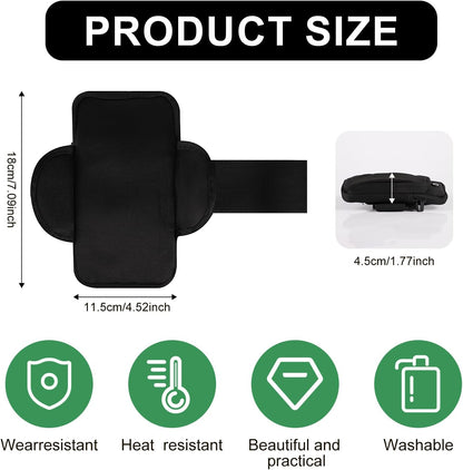 Gym Water Bottle Pouch, Double Layer Water Bottle Holder Water Bottle Sleeve Bag for Cards Keys Wallet Running Phone Holder Gym Phone Bag for Men Women Running Sports Bike