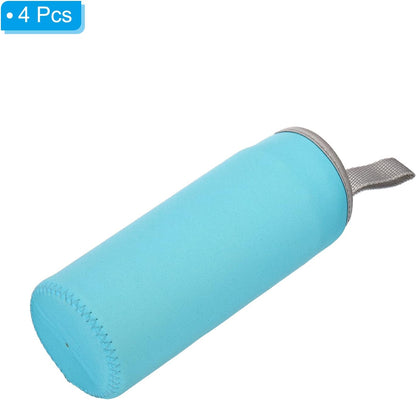PATIKIL Water Bottle Sleeves, Neoprene Insulated Bottle Bag Holder Carrier Pouch with Finger Strap