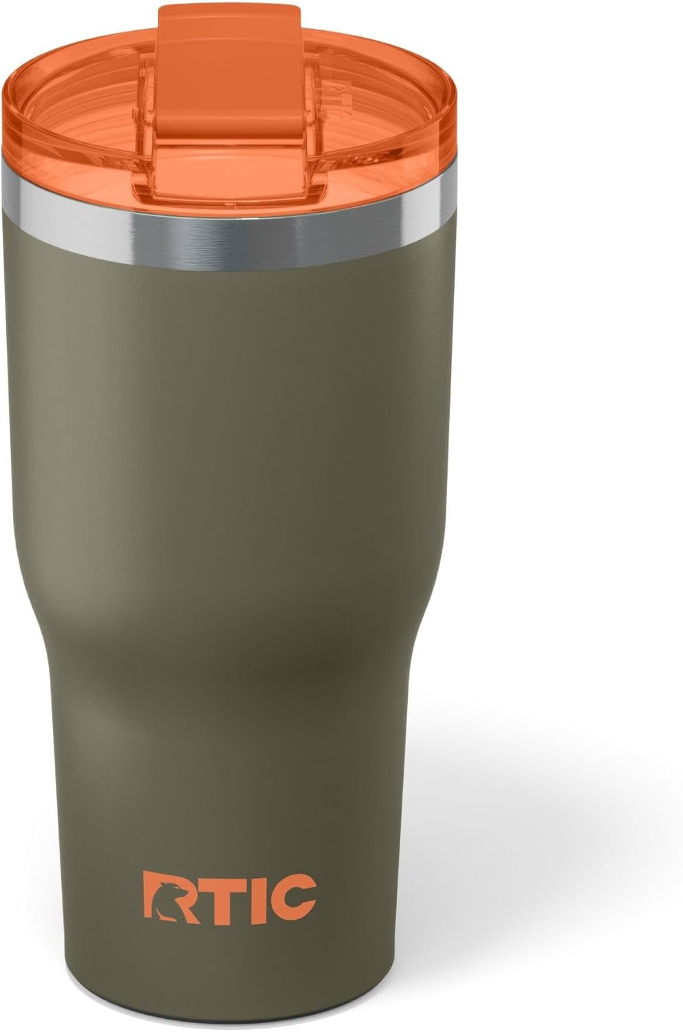 RTIC 20oz Essential Tumbler with Lid, Ceramic Lined, Insulated, Stainless Steel, Metal, Double Wall Vacuum-Insulation, Travel Cup for Iced Coffee, Tea, Hot and Cold Drink, Graphite