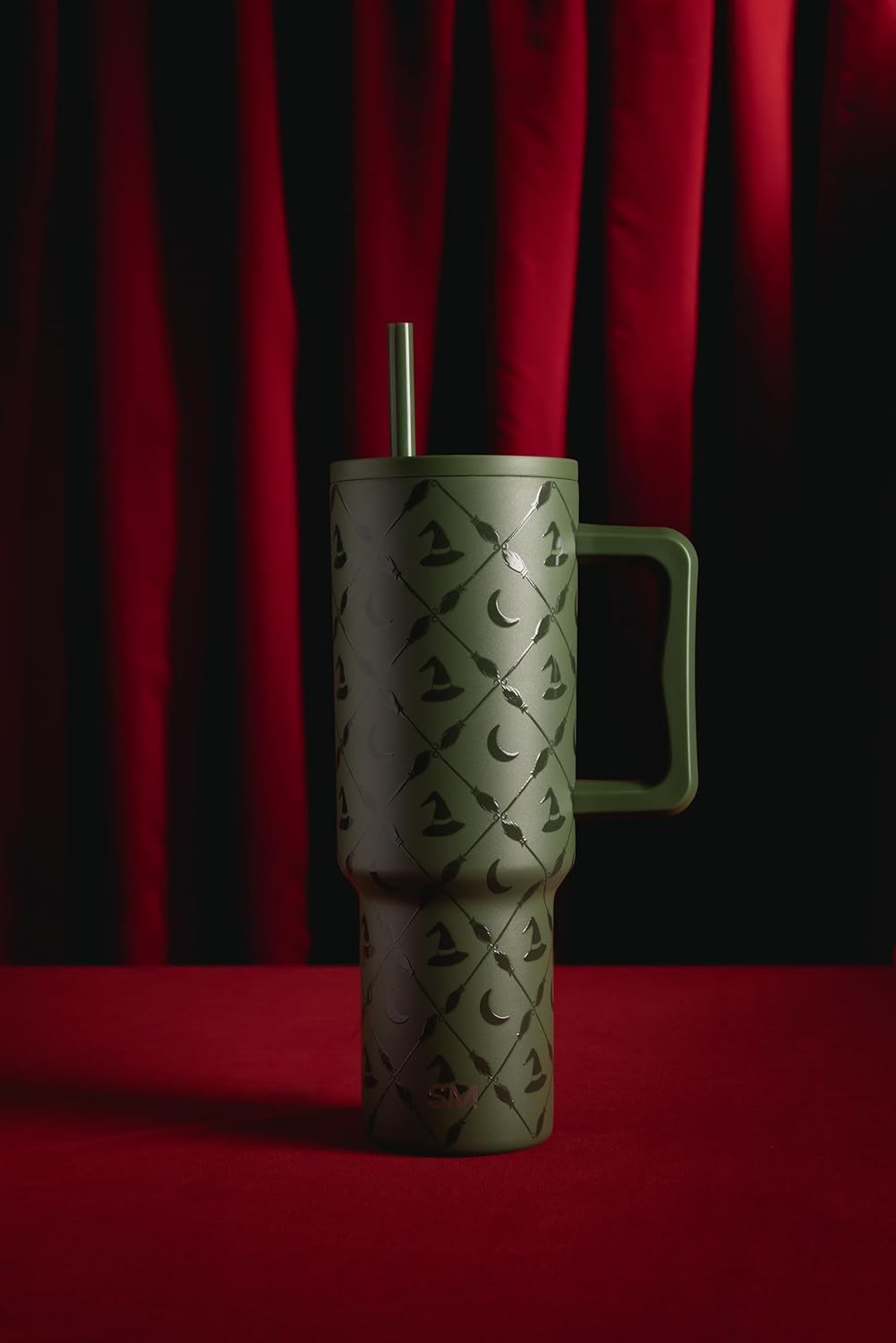 Simple Modern Halloween Signature Voyager | 16oz Travel Coffee Mug Tumbler with 360° Lid | Gifts for Women Men | Ceramic-Lined Insulated Stainless Steel Cold Brew Iced Coffee Cup | Spooky Mix