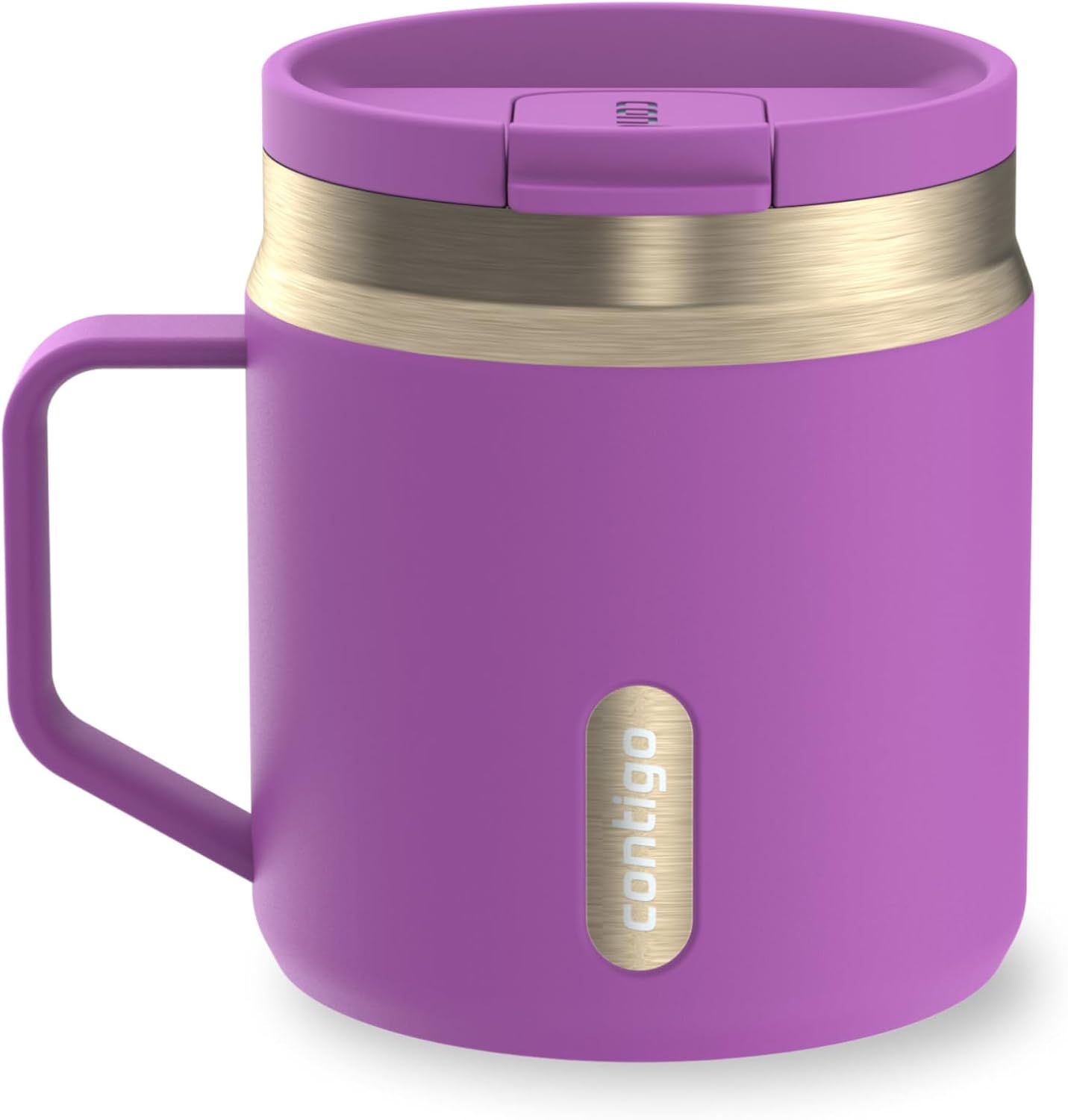 Contigo SnapSeal 30 oz Stainless Steel Vacuum-Insulated Tumbler with Handle & Reusable Straw, Leakproof AutoClose Lid, Cup Holder Friendly, BPA-Free & Lead-Free, Dishwasher Safe