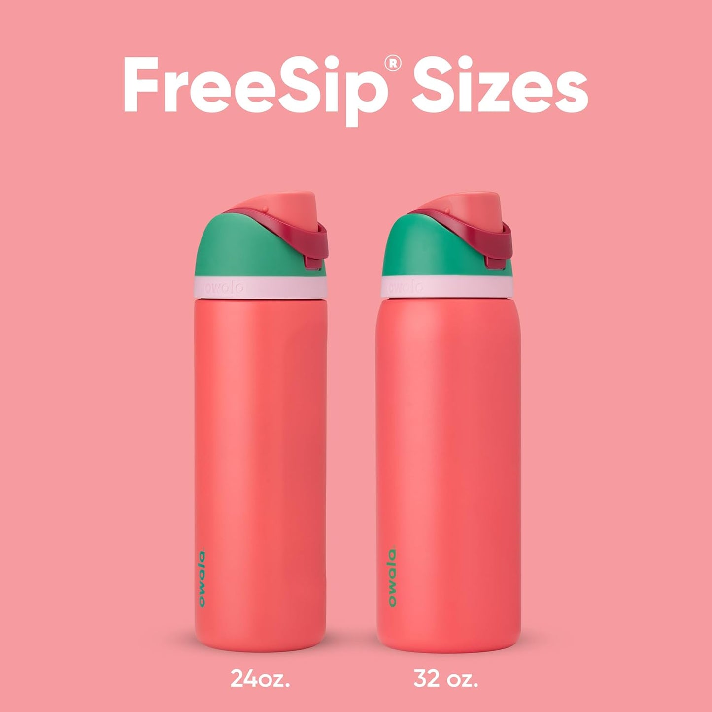 Owala FreeSip Insulated Stainless Steel Water Bottle with Straw, BPA-Free Sports Water Bottle, Great for Travel, 32 Oz, Denim