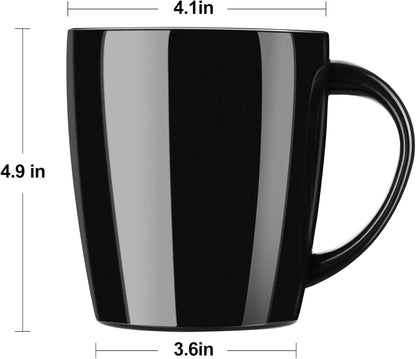 PARACITY Insulated Coffee Mug Stainless Steel Coffee Mug with Lid Handle Double Wall Vacuum Travel Mug Camping Tumbler Cup Men Women 12 oz (Blue)