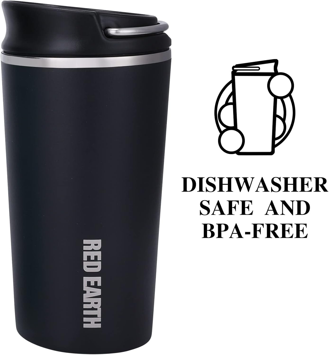 GiNT 17oz Travel Tea Mug with Infuser, 2 Lids. Vacuum Insulated 316 Stainless Steel Coffee Mug. Dishwasher Safe Tea Cup with Strainer for Hot & Cold Brew Coffee. Mothers Day Gifts for Mom (White)