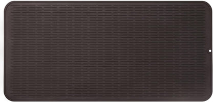 MicoYang Silicone Dish Drying Mat for Multiple Usage,Easy clean,Eco-friendly,Heat-resistant Silicone Mat for Kitchen Counter,Sink,Bar,Bottle,or Cup Green M 17 inches x 6 inches