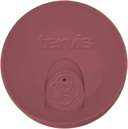 Tervis Travel Lid Made in USA Double Walled Insulated Tumbler Travel Cup Keeps Drinks Cold & Hot, Fits 16oz Tumblers, Navy