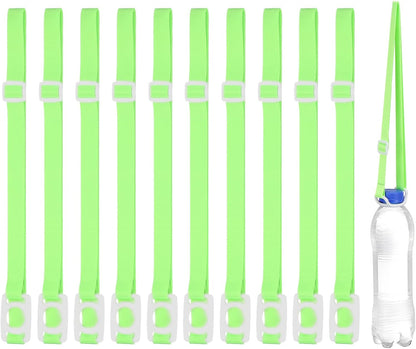 PATIKIL Water Bottle Lanyard, Adjustable Holder Shoulder Strap with Ring Buckle Carrier Clips for Walk Outdoor