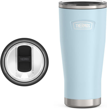 THERMOS ICON SERIES, Stainless Steel Tumbler with Slide Lock, 18 Ounce, Mystic Navy