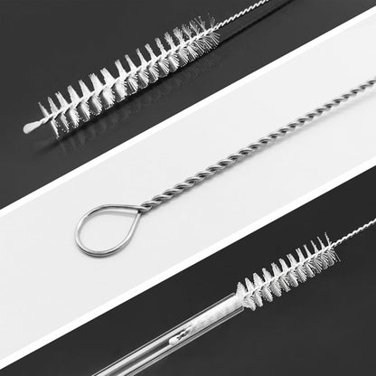 Straw Cleaner Brushes Sets, 8inch Different Diameters 10 Pieces, for Sippy Cup, Tumbler, Water Bottle, Drinking Straw
