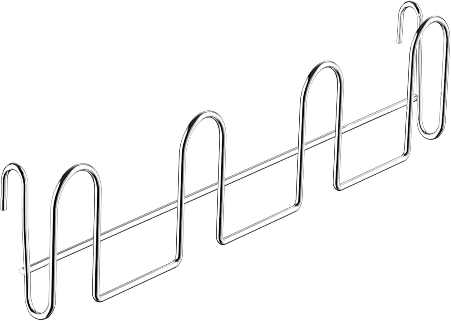 12 Inch Stainless Steel Cup Drying Rack with 4 Hooks, Kitchen Mug Holder Organizer for Glasses, Baby Bottles, Travel Mugs, Dishwasher Safe Kitchen Drainage Basket