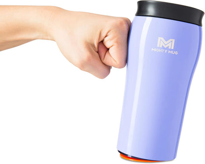 Mighty Mug | The Untippable Mug | Grips When Hit, Lifts for Sips | Insulated Stainless Steel Tumbler | Cupholder Friendly | Gifts for Women Men All | Leakproof | 6 Hour Hot / 24 Cold | 16oz | Teal