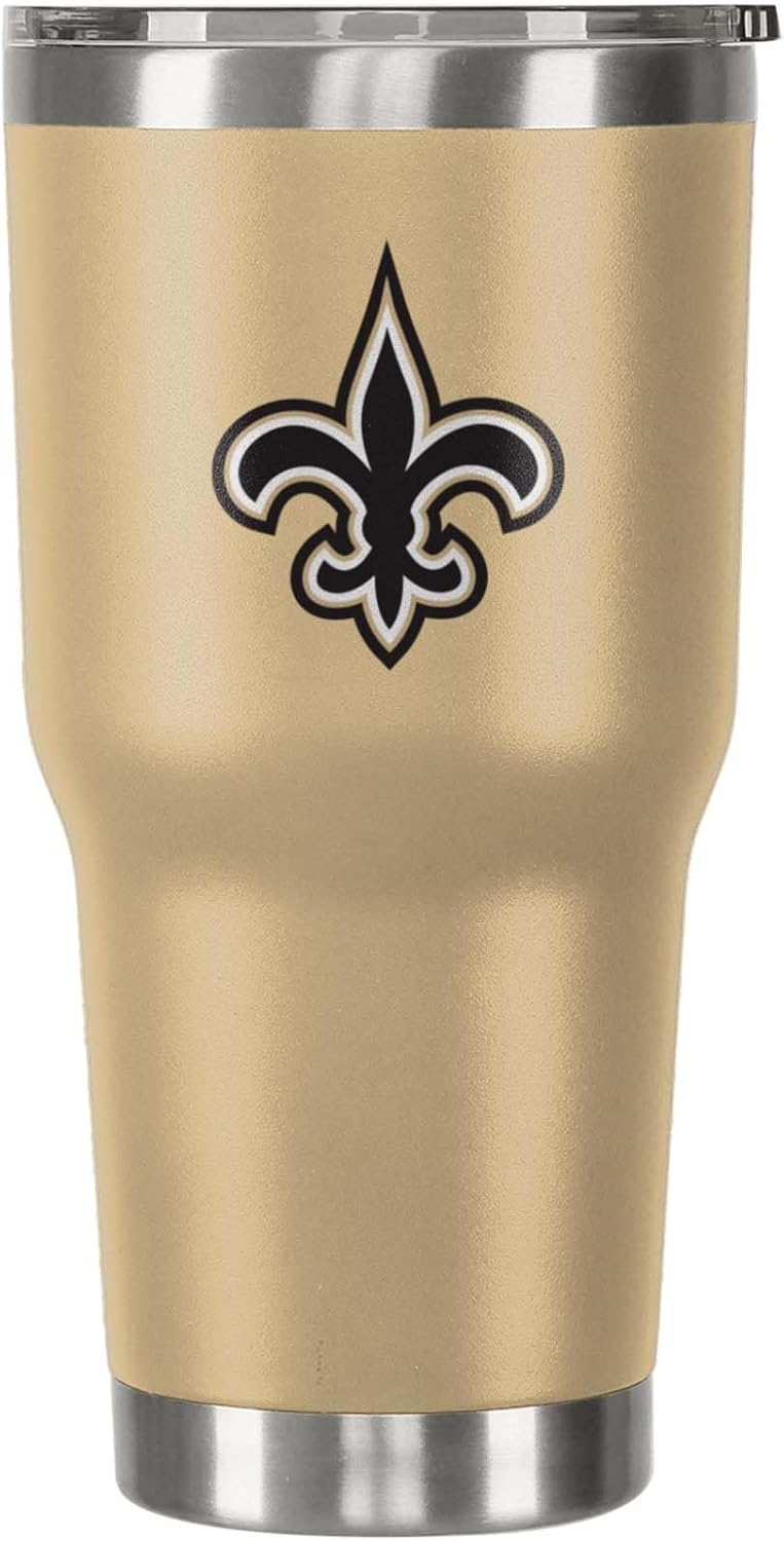 FOCO NFL Team Logo 30oz Insulated Stainless Steel Travel Mug Tumbler
