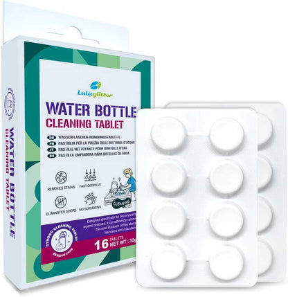 Water Bottle Cleaning Tablets for Bottle Bright-Clean Stainless Steel, Thermos and Reusable Water Bottles – Cleaning Tablets are Easy and Safe to Use