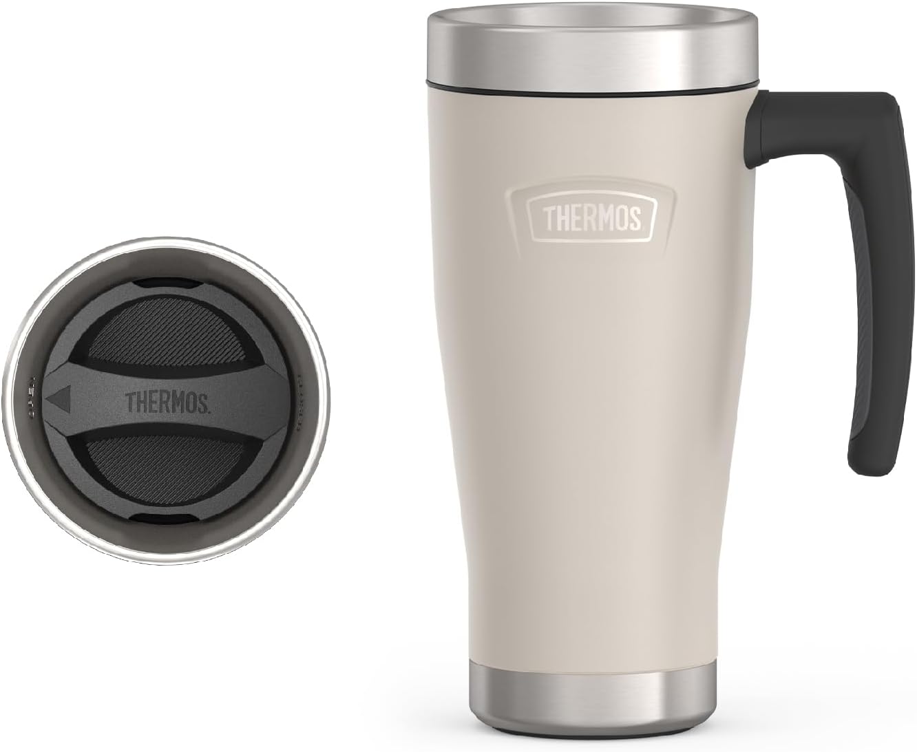 THERMOS ICON SERIES, Stainless Steel Mug, Granite, 16 oz