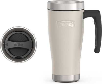 THERMOS ICON SERIES, Stainless Steel Mug, Granite, 16 oz