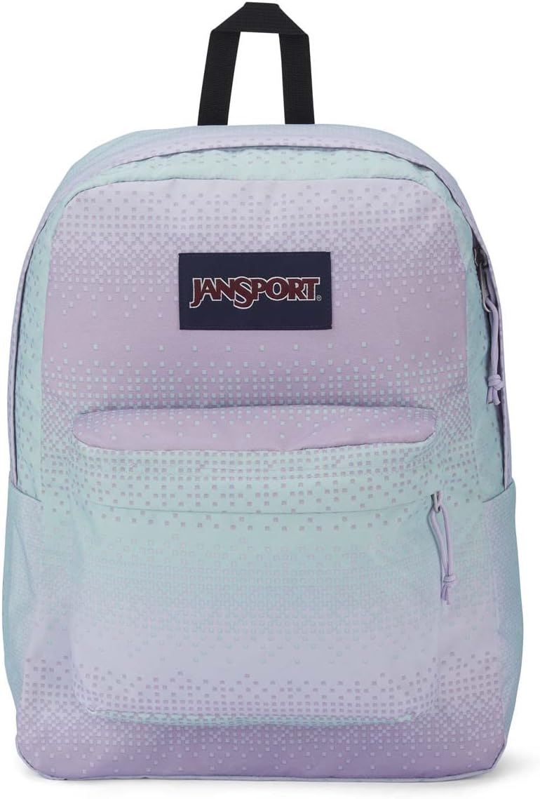 JanSport SuperBreak One Backpacks - Durable, Lightweight Bookbag with 1 Main Compartment, Front Utility Pocket with Built-in Organizer - Premium Backpack, Black - Colors A