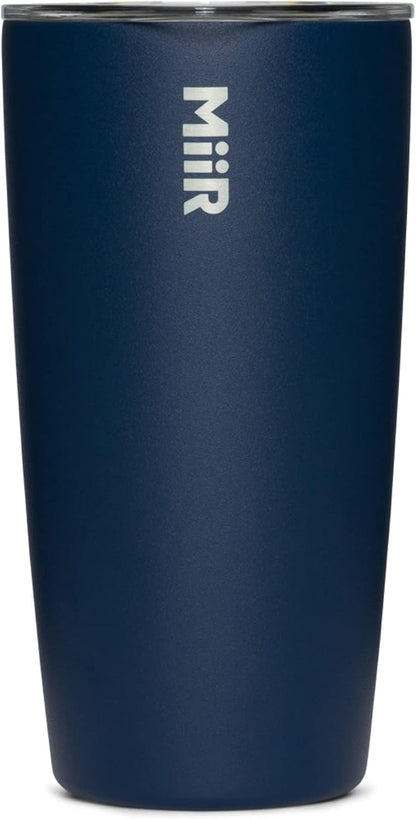 MiiR Tumbler, 12oz Insulated Stainless Steel with Press Fit Slide Lid – Splash Proof Design, Holds Hot & Cold Beverages, Stylish & Functional Cup Holder Compatible